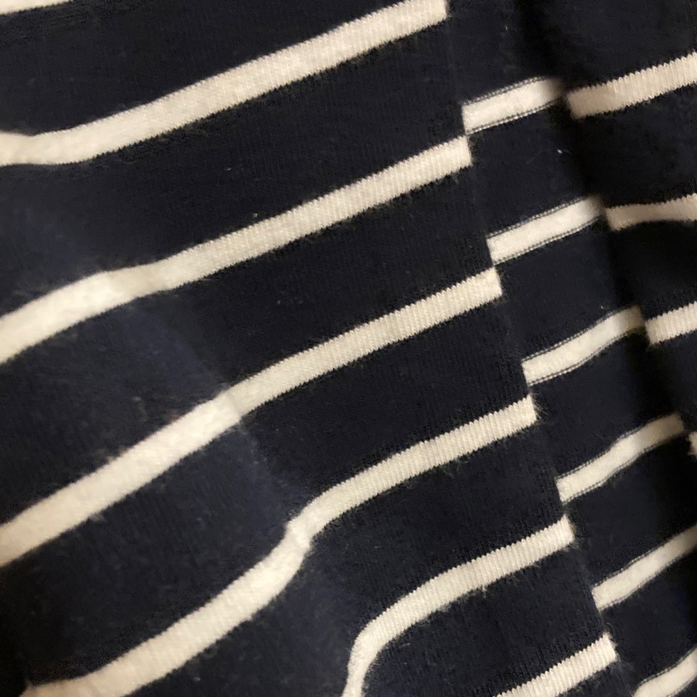 Tommy Hilfiger Navy and White Striped Maxi Dress M - Picture 7 of 7